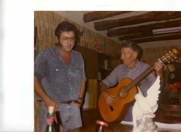 El autor, con José en El Ventorrillo